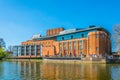 View of the Swan theatre hosting the Royal Shakespeare Company in Stratford upon Avon, England