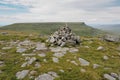 View from Swarth Fell to Wild Boar Fell and High White Scar Eden Valley, Cumbria