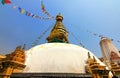 View of Swayambhunath, Kathmandu, Nepal Royalty Free Stock Photo