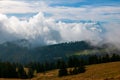 View of Swiss Alps seen from Rigi Mountain, Switzerland