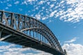 View of Sydney harbor bridge in beautiful afternoon, Sydney, Australia
