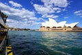 The Sydney Opera House, Sydney harbour, Australia Royalty Free Stock Photo