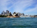 Sydney Opera House and City Buildings, Australia Royalty Free Stock Photo