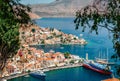 View of Symi from above.