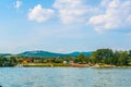 view of Szob village in the danube bend in Hungary...IMAGE Royalty Free Stock Photo