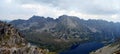 View from Szpiglasowy Wierch peak in Tatras mountains Royalty Free Stock Photo