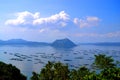 View of Taal lake, Philippines Royalty Free Stock Photo