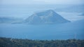 View of Taal Lake and Taal Volcano Royalty Free Stock Photo