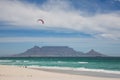 View of Table Mountain from Blouberg Beach Royalty Free Stock Photo