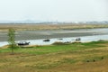 North Korea. Countryside landscape Royalty Free Stock Photo