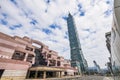 View of Taipei 101 skyscrapers in Taipei, Taiwan. Royalty Free Stock Photo