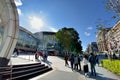 The view of taipei street. Royalty Free Stock Photo