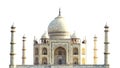 View of Taj Mahal, Agra, India Royalty Free Stock Photo