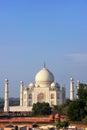 View of Taj Mahal in Agra, Uttar Pradesh, India