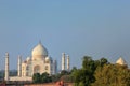 View of Taj Mahal in Agra, Uttar Pradesh, India