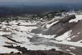 View taken while climbing Asahidake (Mount Asahi), the highest mountain in Hokkaido, Japan