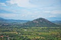 View from the Taku mountain, Vietnam Royalty Free Stock Photo