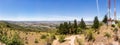 View of Talca and surroundings Royalty Free Stock Photo