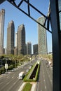 View of or from the tallest building of the world