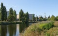 View of the Tambov embankment and the Tsna river