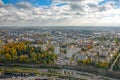 View of the Tampere from the observation deck Royalty Free Stock Photo