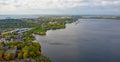 View of the Tampere from the observation deck Royalty Free Stock Photo