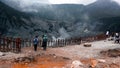 Tangkuban Parahu Crater, Lembang Indonesia