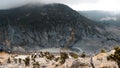 Tangkuban Parahu Crater, Lembang Indonesia