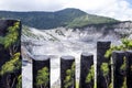 Tangkuban Perahu, a stratovolcano 30 km north of the city of Bandung, the provincial capital of West Java, Indonesia