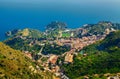 View of Taormina from Castelmola