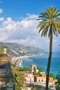 View from Taormina - Sicily Royalty Free Stock Photo