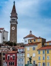 View of Tartini Square, Piran, Slovenia