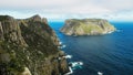 The view of tasman island from cape pillar in tasmania