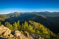 View of Tatra Mountains from hiking trail. Poland. Europe. Royalty Free Stock Photo