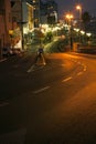 Tel-Aviv Boardwalk & Beach - Evening Royalty Free Stock Photo