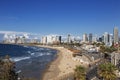 View of tel Aviv from the hill of Old Jaffa