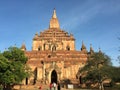 View of temple in Bagan, Myanmar