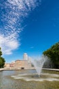 Temple of Debod, Madrid, Spain - UNESCO Royalty Free Stock Photo