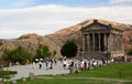 View of Temple of Garni. Kotayk Province. Armenia