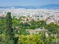 Temple of Hephaestus Seen From Areopagus Hill Royalty Free Stock Photo