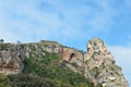 View of the Temple of Jupiter in Terracina