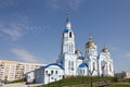 View at Temple of Kazan icon of the mother of god in Saransk, Repulic Mordovia