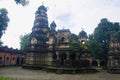 View of a temple, Mahuli Sangam, Satara, Maharashtra Royalty Free Stock Photo