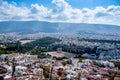 View of The Temple of Olympian Zeus from ACROPOLIS, Athens, Greece