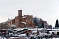 View of the Temple of Venus and Roma