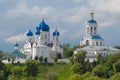 View of the temples of the ancient Holy Bogolyubsky monastery
