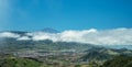 View on Tenerife island from Anaga Rural Park road