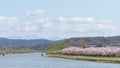 View of Tenshochi Park in Iwate Prefecture,Japan is famous for t Royalty Free Stock Photo