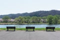 View of Tenshochi Park in Iwate Prefecture,Japan is famous for t Royalty Free Stock Photo