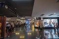 View of the Terminal 1 at Frankfurt INTL Airport (FRA Royalty Free Stock Photo